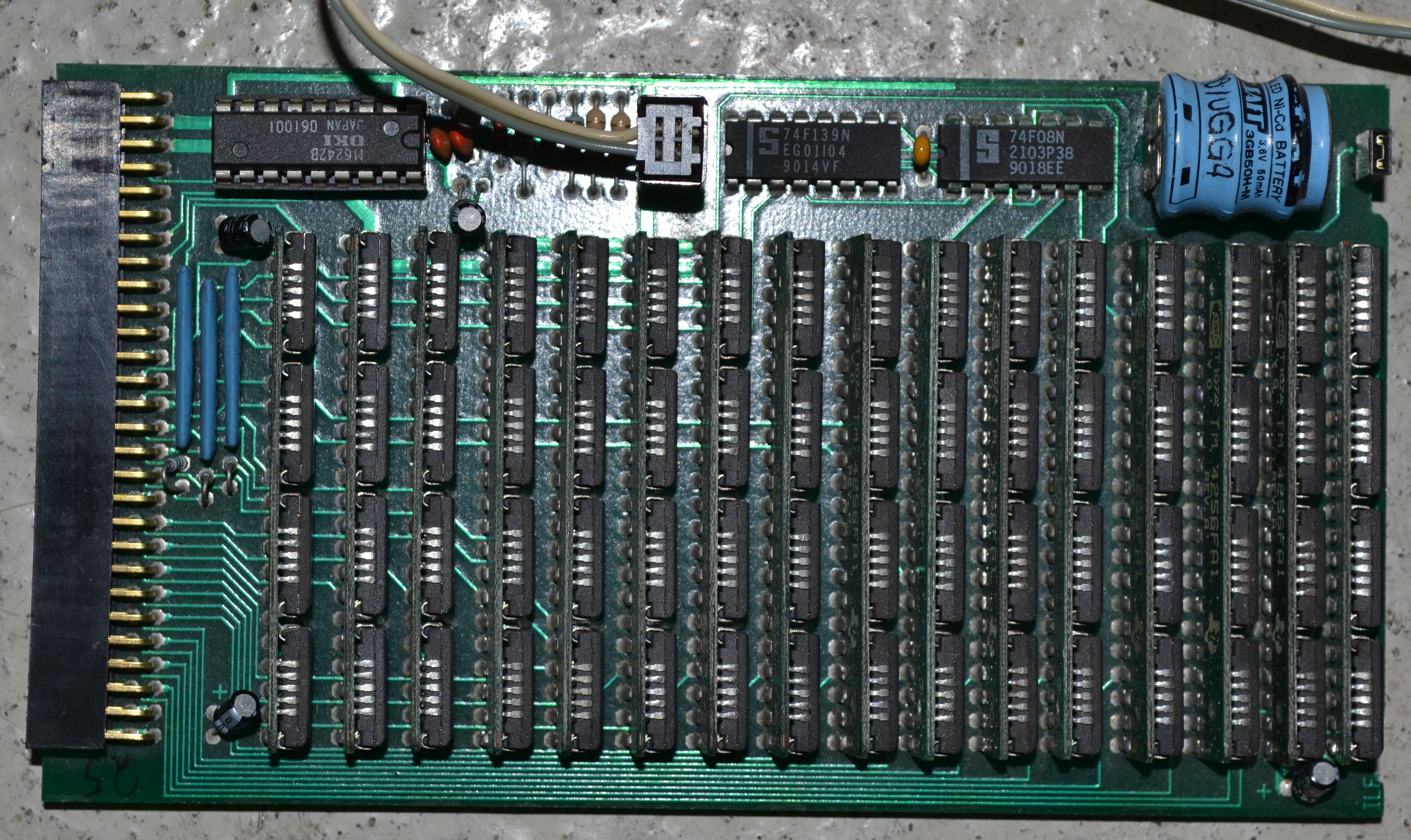 New 512KB Amiga 3000 chip RAM A590 A2091 geoRAM-SAMSUNG 256Kx4 DIP-20 DRAM
